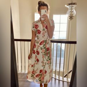 Reformation Maddie Dress in Etienne Sz 0